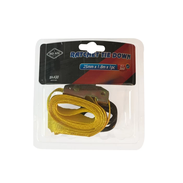 Hebilla con Gancho 1,8 mts 25mm (360kg) - Blister  XH-A30